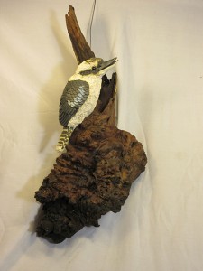 Laughing kookaburra | Small, wall piece